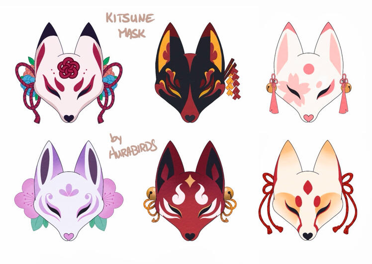 Original Content - Kitsune Mask